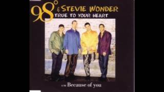98 Degrees &amp; Stevie Wonder ‎– True To Your Heart