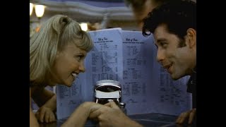 John Travolta &amp; Olivia Newton-John - The Grease Megamix (7" Version) 1990