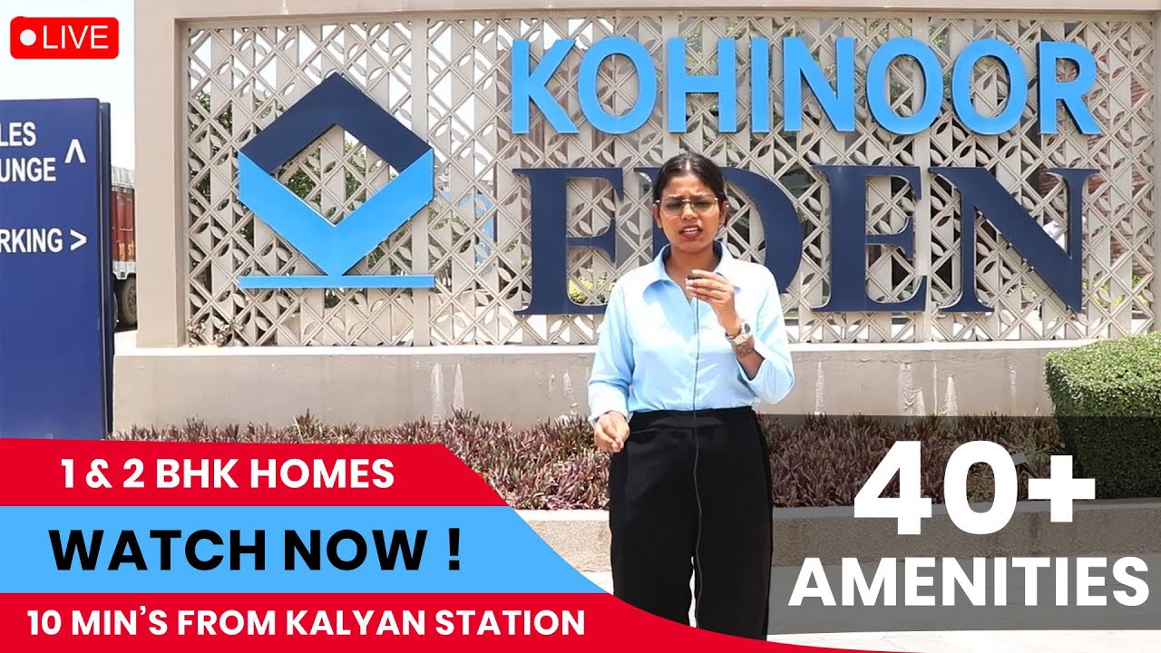 1 Bhk Flat For Sale In Kalyan East | Kohinoor Eden Kalyan