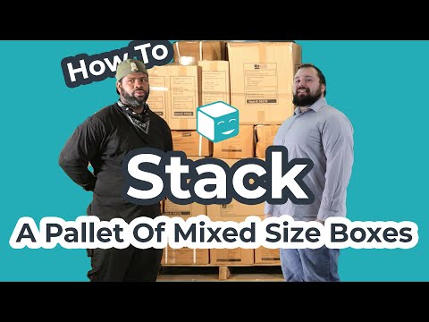 How To Stack A Mixed Pallet Of Boxes Of Various Shapes And Sizes: A Shipmate Warehousing Tutorial