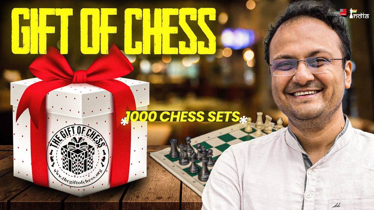 We are gifting 1000 chess sets! | The Gift of Chess comes to India
