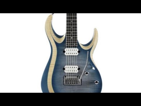 Cort KX508MS KX Series 8 String Electric Guitar. Mariana Blue Burst image 12