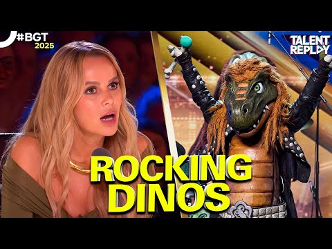 Prehistoric Power: Heavysaurus Shines with 'We Will Rock You' | BGT 2025