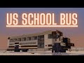 Minecraft How To Build A School Bus In Minecraft Minecraft School Bus Tutorial