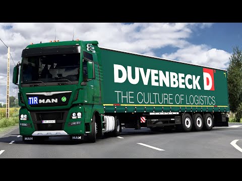 ETS2 1.42 - ProMods 2.57 - MAN TGX 18.480 - Trip: Limoges - Rennes