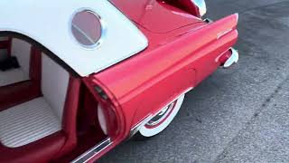 1956 Ford Thunderbird Start Up and Exhaust Note Video