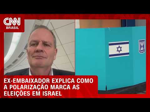 Eleições em Israel expõem polarização política, avalia ex-embaixador | CNN NOVO DIA