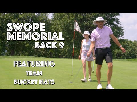 The Back 9 at Swope Memorial Golf Course In Kansas City - Team Bucket Hats For The Win!