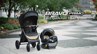Chicco Bravo Primo Trio Travel System - Demo video