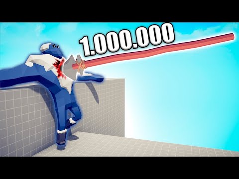 1.000.000 DAMAGE SPEAR THROWER vs BOSS UNITS - TABS | Totally Accurate Battle Simulator 2025