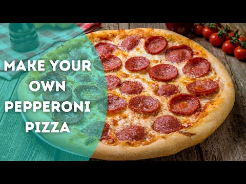 Make Your Own pepperoni pizza