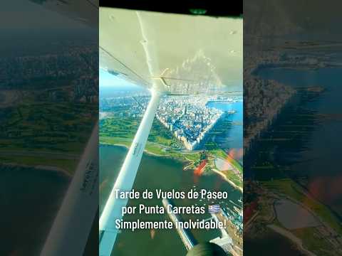 Volando por Punta Carretas!🇺🇾🛫
