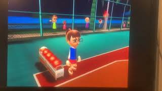 Wii Sports Resort - Basketball - 3 Point Contest - 4 Player - Gameplay.