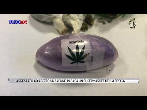 Arrestato ad Arezzo un 54enne. In casa un supermarket della droga.