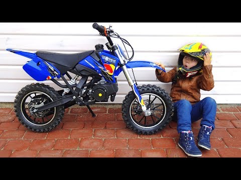 You won't believe it! Unboxing and test drive of mimi cross for kids by Super Senya
