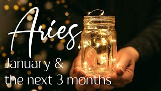 ARIES JANUARY 2021 + NEXT THREE MONTHS INEVITABLE SEPARATION BUT GAINING MOMENTUM IN THE FINANCES