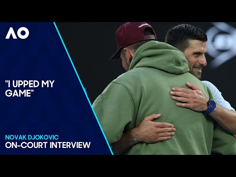 Nick Kyrgios Interviews Novak Djokovic On-Court | Australian Open 2024 Quarterfinal