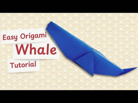 Easy Origami Whale Tutorial 🐋 Step-by-Step Instructions