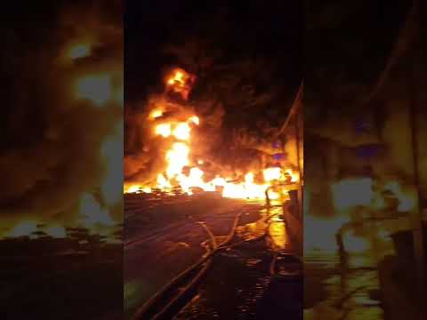 incendio estructural en vivero don Bosco, comuna de la Cruz, Región de Valparaíso.