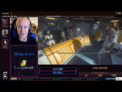 Alien: Isolation en 2:39:09 (All Missions, Nightmare, No CC) [SGDQ2020]