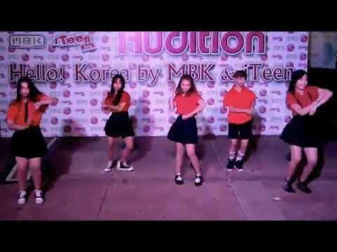 "Athena" cover "Hot Summer+Rum Pum Pum Pum" f(x) @ audition "Hello! Korea by MBK & iTeen" #23