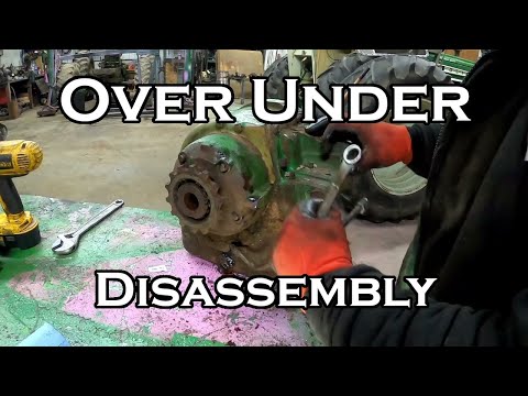 Oliver 1855 Restoration Part 5 Over/Under Tear Down
