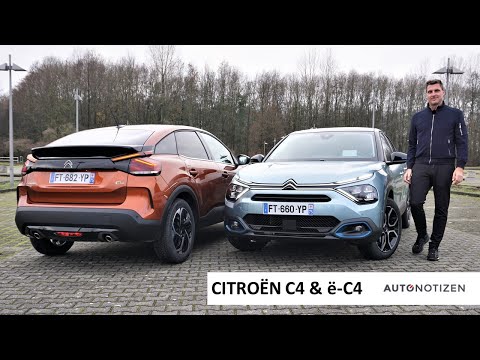 2021 Citroën C4 vs. ë-C4: Elektro oder Benziner? Review, Test, Fahrbericht