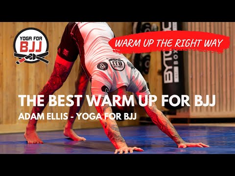 The Best Way To Warm Up For Jiu-jitsu - Yoga for BJJ Warm Up Class With Stretches