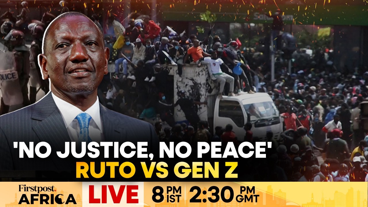 LIVE: Kenya Gen Z Protest Anniversary Turns Violent, Police Arrest Over 350 | Firstpost Africa