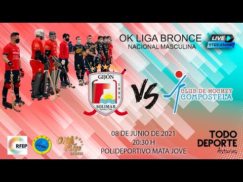 🖥 Directo - OK Bronce - 2ª Fase - Telecable HC 🆚  CH Compostela