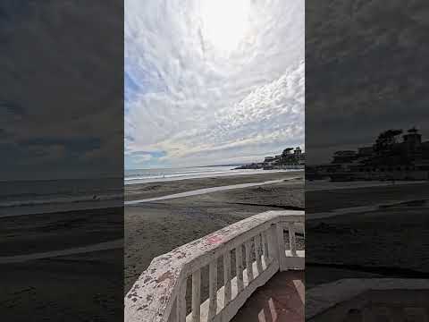 Así se ve la bahía de Cartagena desde Playa Chica 🌊🇨🇱🏍️