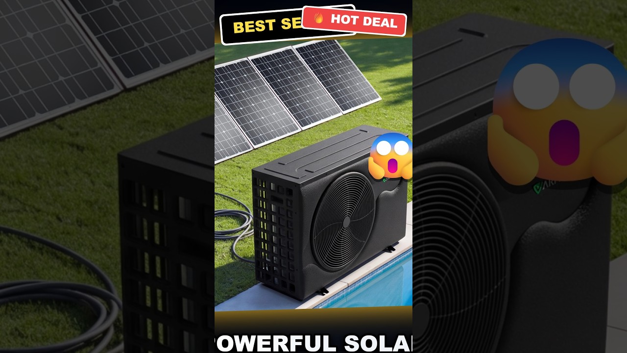Powerful Solar Pool Heater Review: 90% Energy Savings for Large Pools up to 20,000 Gallons review video