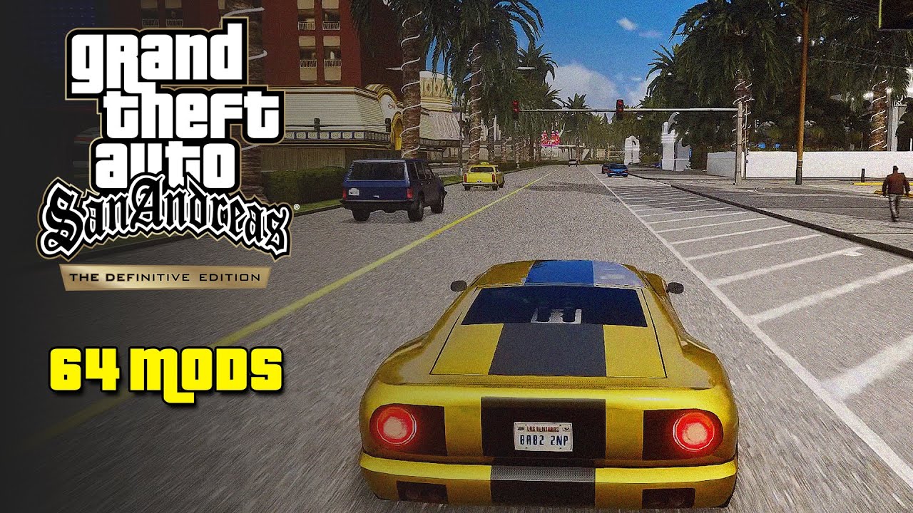 I TRIED TO FIX GTA SAN ANDREAS REMASTER WITH MODS !