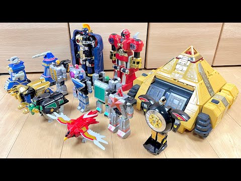 【PowerRangers ZEO All Megazord】ブンブンジャーにクリソツ⁉︎オーレンジャーの全DXロボで遊んでみた