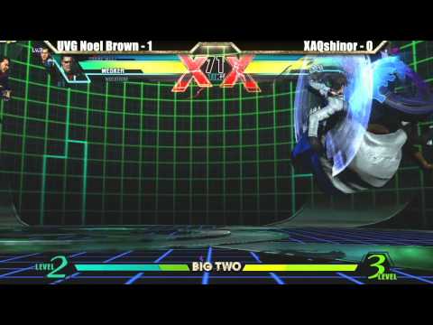 UMVC3 UVG Noel Brown vs XAQshinor - Big Two #6 Tournament Sponsored by TGS