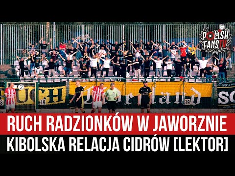 Ruch Radzionków w Jaworznie - kibolska relacja Cidrów [LEKTOR] (01.05.2022 r.)