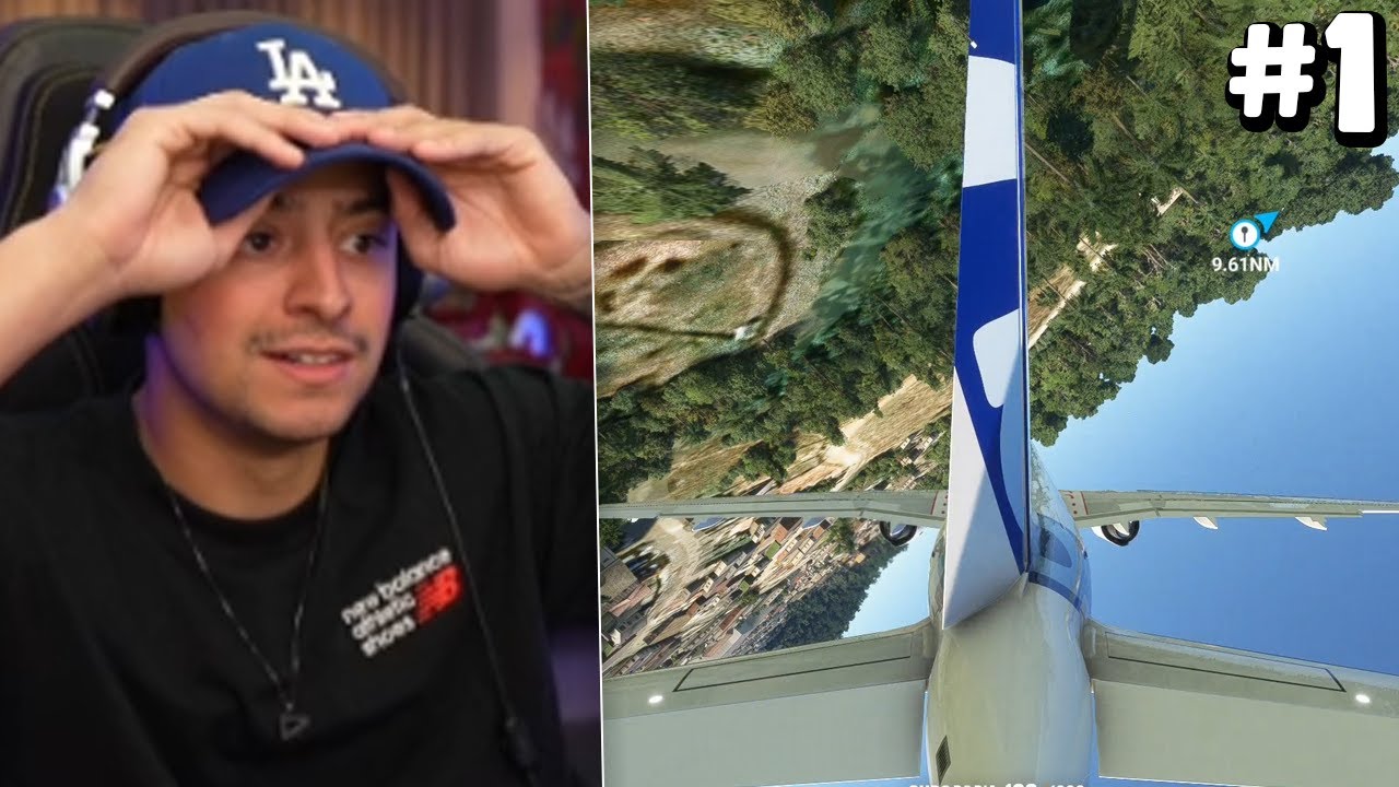 CORINGA jogando Flight Simulator pela PRIMEIRA VEZ! ep 1