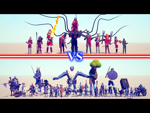 NEW SPOOKY Team vs SECRET Team - Totally Accurate Battle Simulator TABS