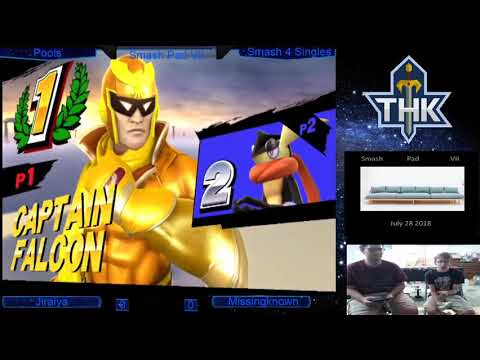 Jiraiya vs Missingknown - Smash Pad VII Smash 4 Pools