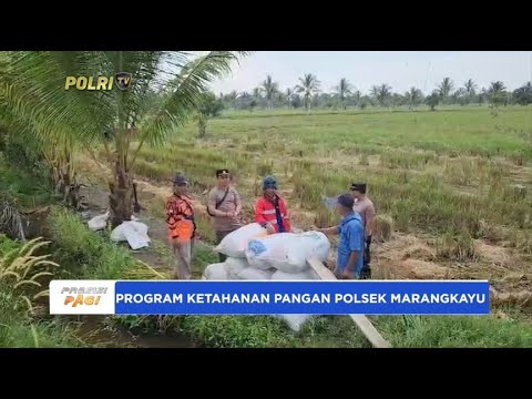POLSEK MARANGKAYU SIAPKAN LAHAN PERTANIAN