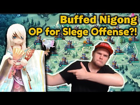 Buffed Nigong Op for Siege Offense?! - Summoners War