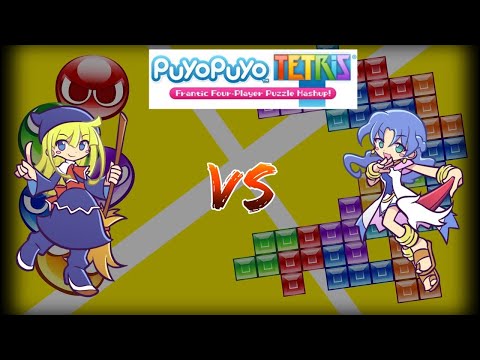 Puyo Puyo Tetris - Witch (me) vs Rulue (Versus)