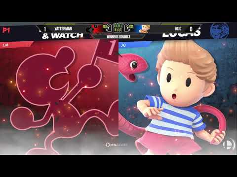 Game Nest Smash It Up: Yatterman (Game & Watch) vs Jojo (Lucas) - Winners Round 3