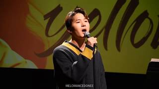171104 멜로망스(Melomance)-짙어져 @옐로우팬미팅(Yellow)