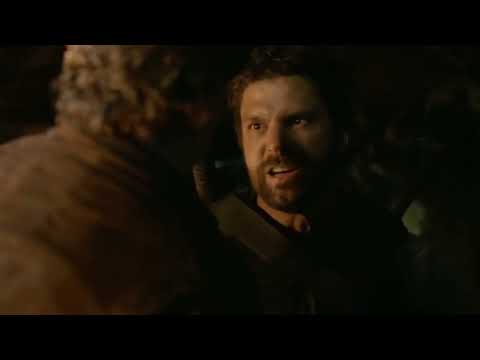 Deathstroke arrow fight scene