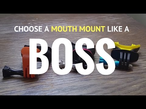 TOP GOPRO MOUTH MOUNTS