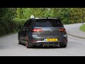 Volkswagen Golf 7 GTI R Compilation Accelerations Launch Controls Loud Sounds