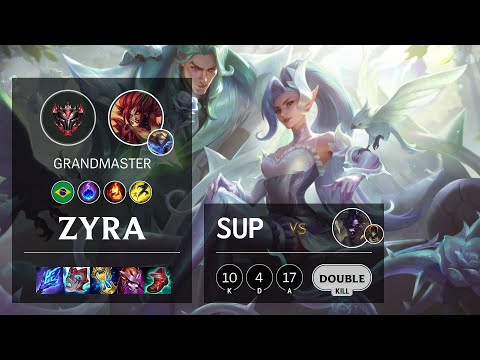 Zyra Support vs Alistar - BR Grandmaster Patch 11.13