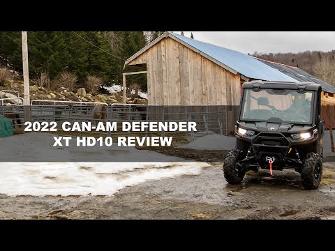 2022 Can-Am Defender XT HD10 Review