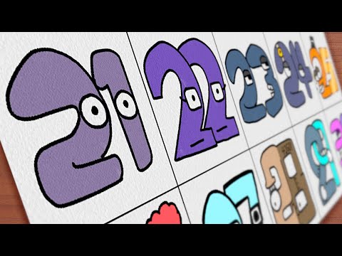 Drawing Number Lore | 21, 22, 23, 24, 25, 26, 27, 28, 29, 30 #number #XxSoupEarthSocietyxX